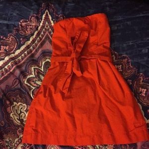 Red bubble dress